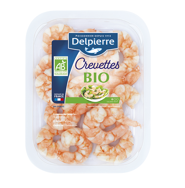 CREVETTES DÉCORTIQUÉES BIO