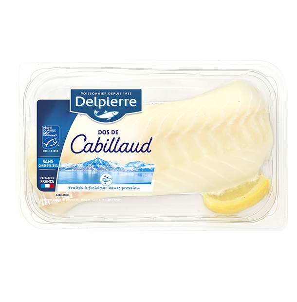 DOS DE CABILLAUD NATURE