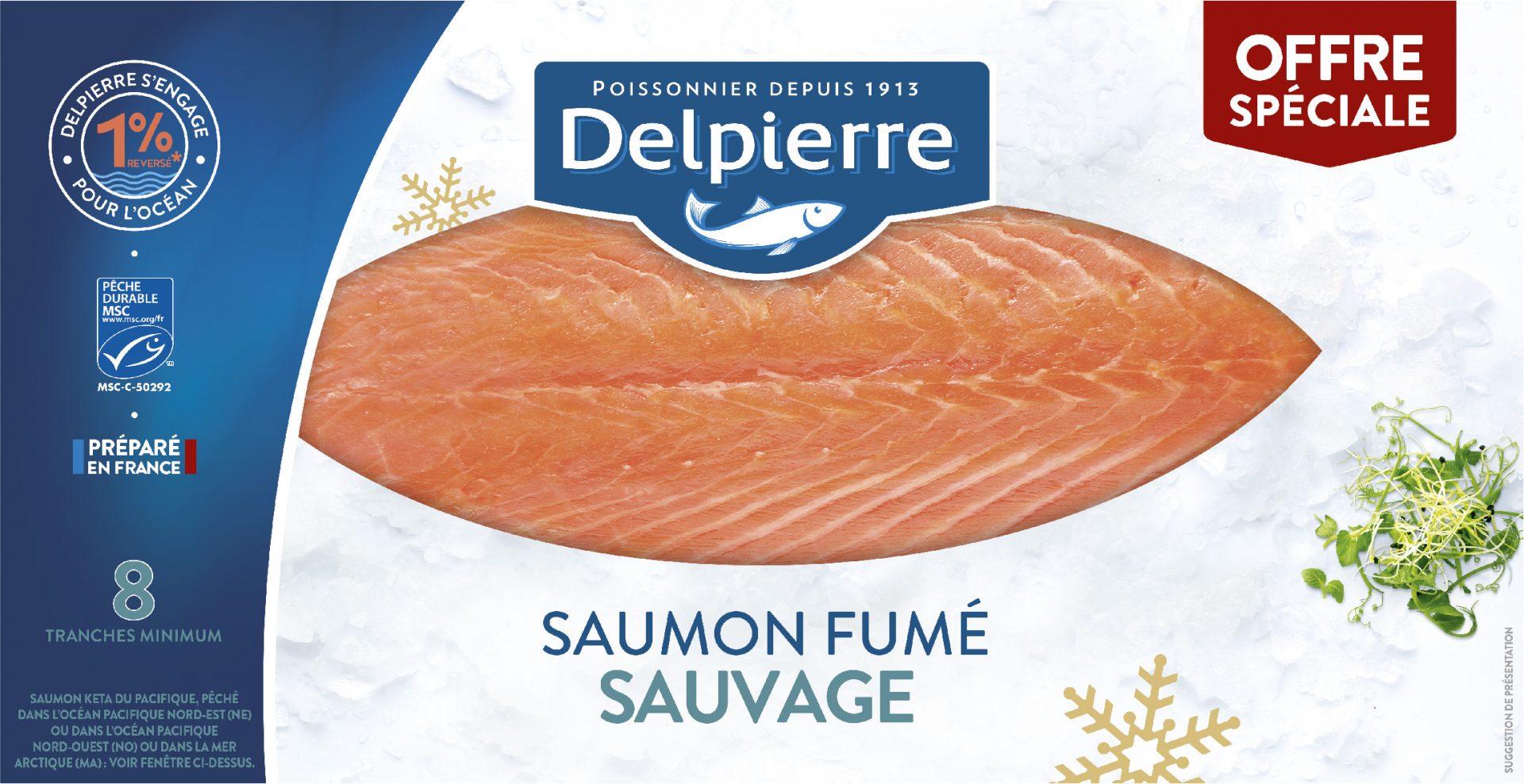 SAUMON FUMÉ SAUVAGE