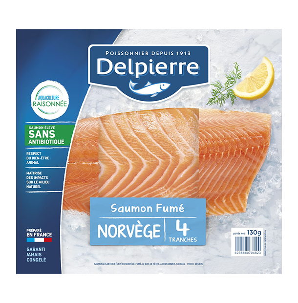 SAUMON FUMÉ DE NORVÈGE