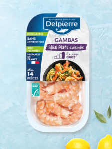 GAMBAS DÉCORTIQUÉES CUITES