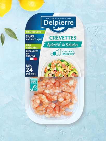 CREVETTES DÉCORTIQUÉES