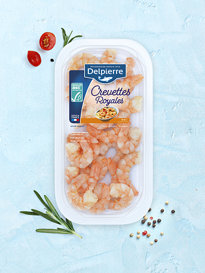 CREVETTES ROYALES DÉCORTIQUÉES