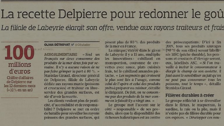 La recette Delpierre pour redonner le goût du poisson