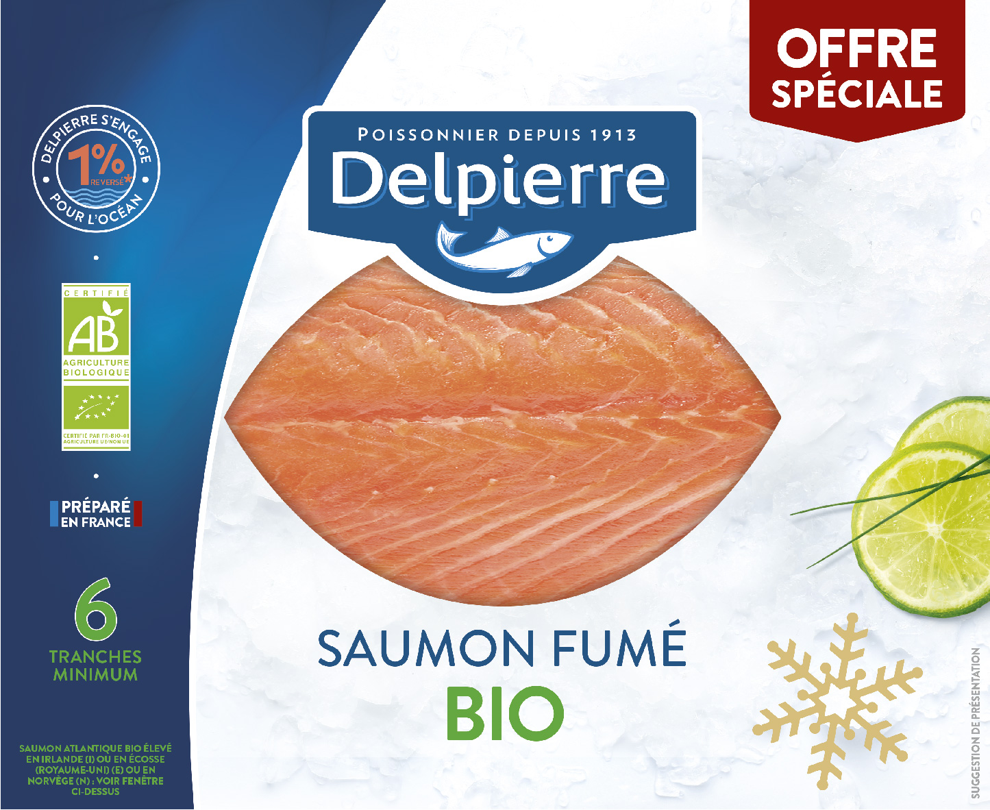 SAUMON FUMÉ BIO