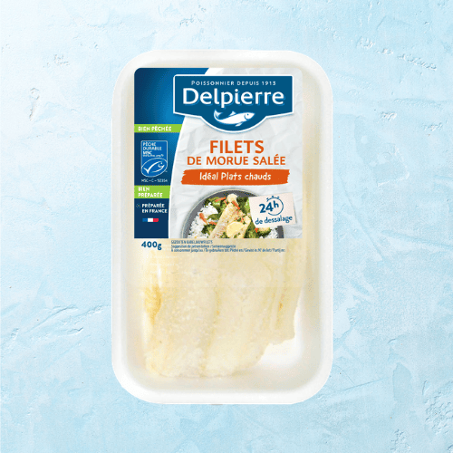FILETS DE MORUE SALÉE