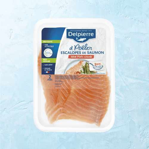ESCALOPE DE SAUMON À POÊLER