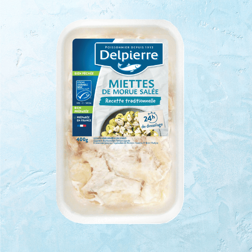 MIETTES DE MORUE SALÉE