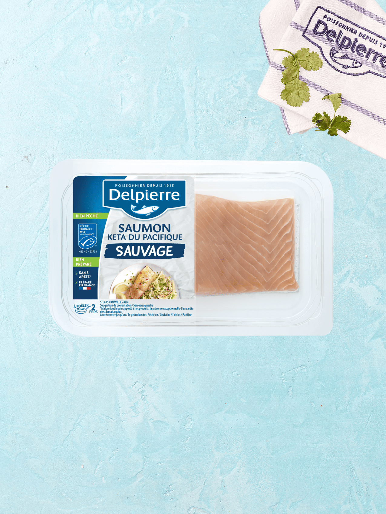 PAVÉS DE SAUMON KETA DU PACIFIQUE SAUVAGE