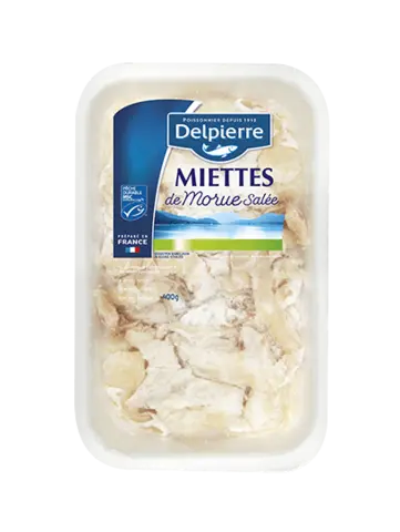 MIETTES DE MORUE SALÉE