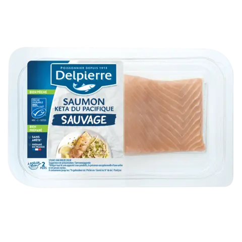 PAVÉS DE SAUMON KETA DU PACIFIQUE SAUVAGE