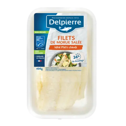 FILETS DE MORUE SALÉE