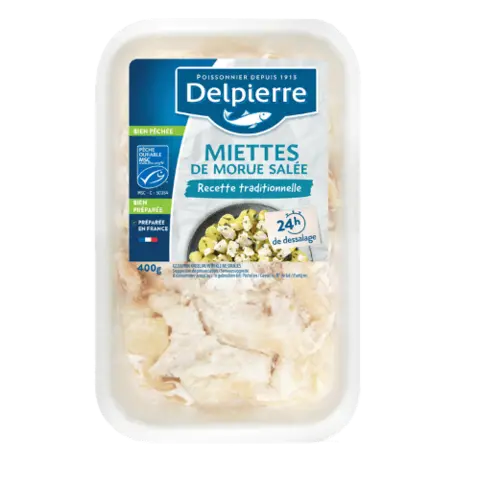 MIETTES DE MORUE SALÉE