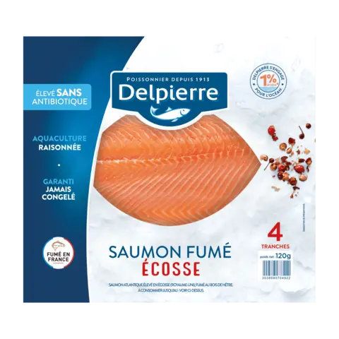 SAUMON FUMÉ D’ECOSSE